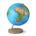 Raised relief globe