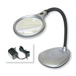 Carson DeskBrite-200 Tischlampe mit integr. Lupe 2x/5x