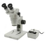 Optika Stereolupe Binokulares Zoomstereomikroskop SZR-3, einfaches Stativ, 1 Leuchte