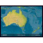 Columbus Continent map Australia