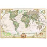 National Geographic Antique map of the world groïoe