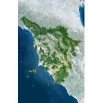 Planet Observer Regional map region Toscana
