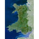 Planet Observer Regional map region Wales