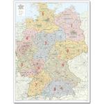 Bacher Verlag Postal code map all-German country