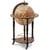Zoffoli Bar em globo Globe on stand with castors and drinks compartment, Da Vinci rust