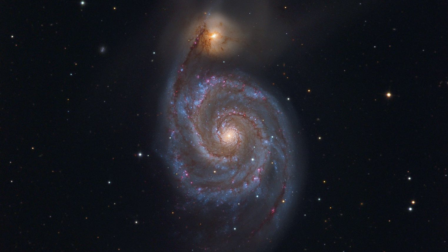 M51, la galassia Vortice