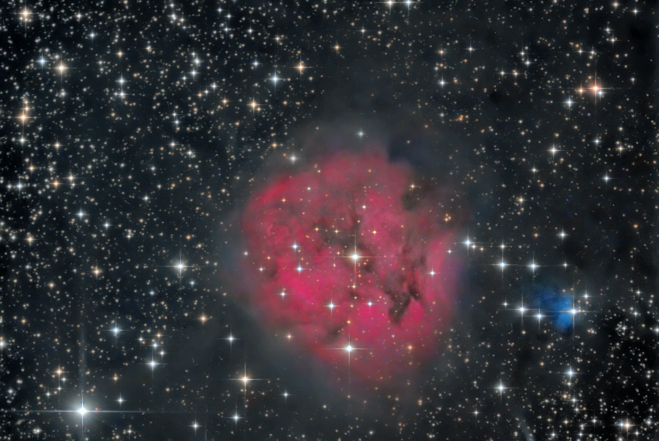 Kokon-Nebel IC 5146, Foto: Carlos Malagón