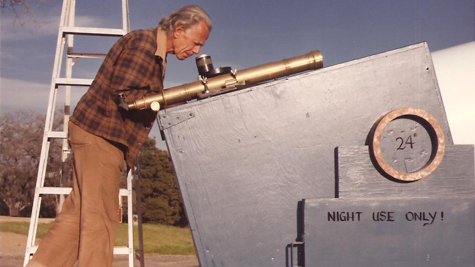 John Dobson und sein Teleskop für alle