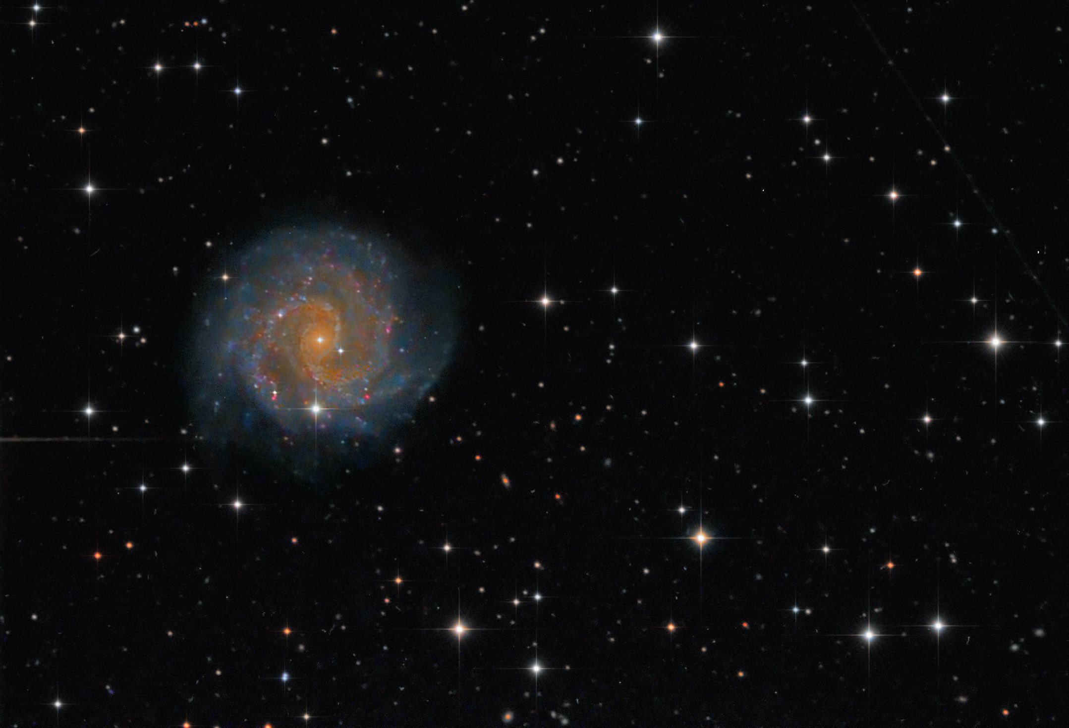 NGC 3184, Image: Carlos Malagón