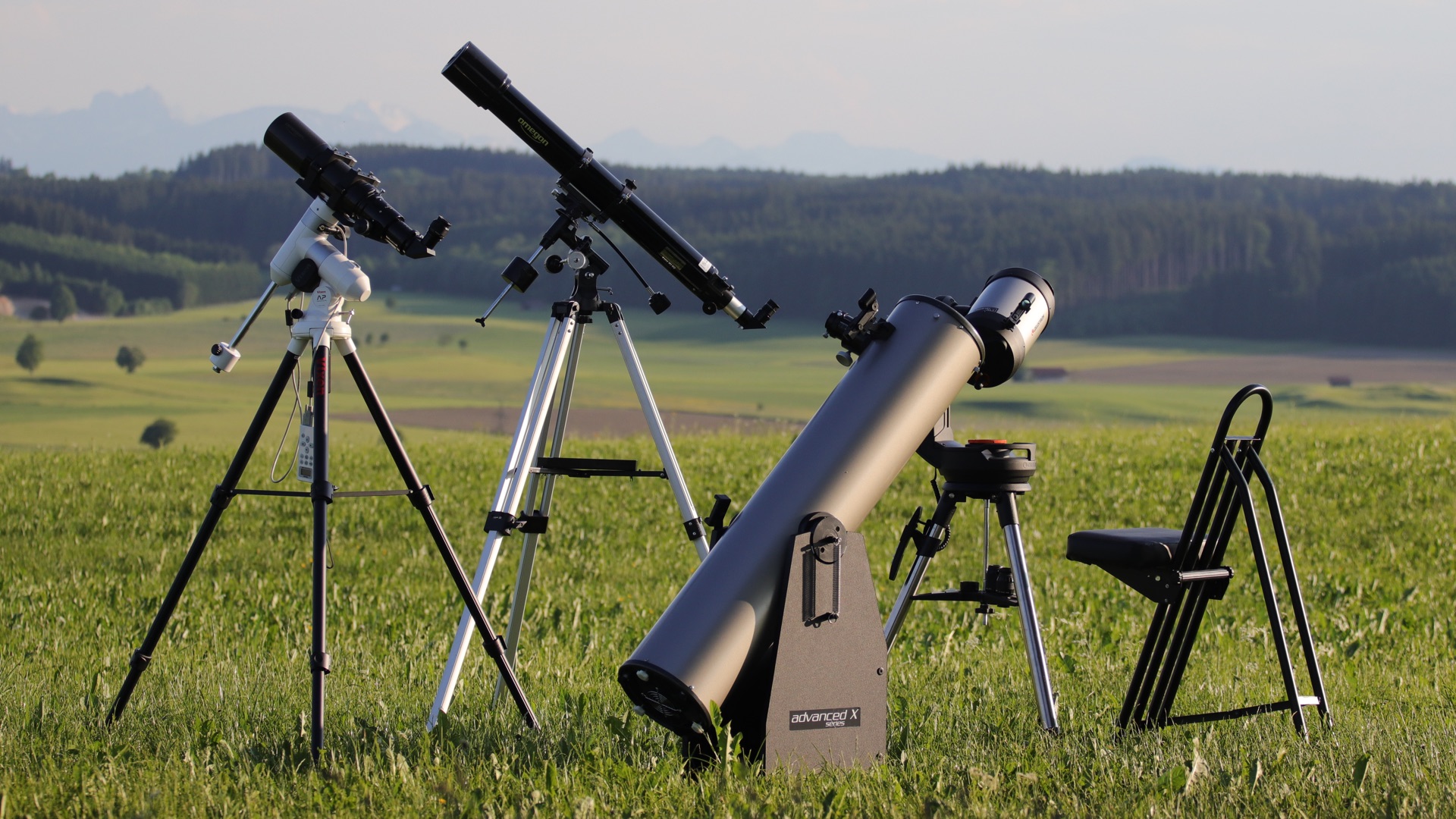 Ce se poate vedea prin telescoapele de diferite tipuri?