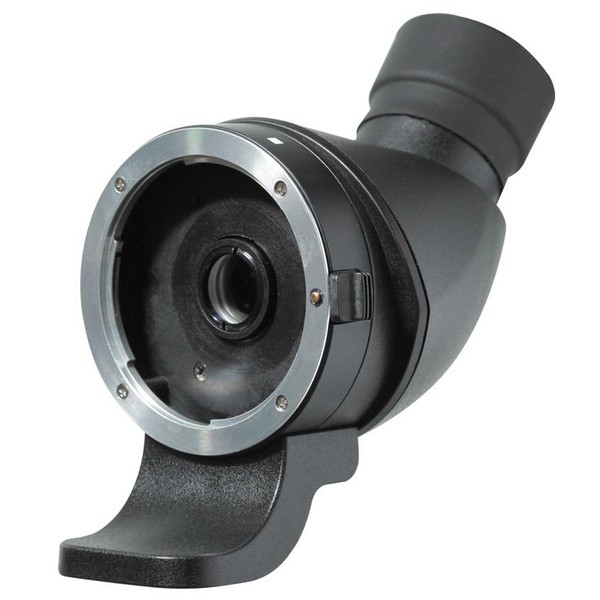 Lens2scope , for Pentax K, black, angled view