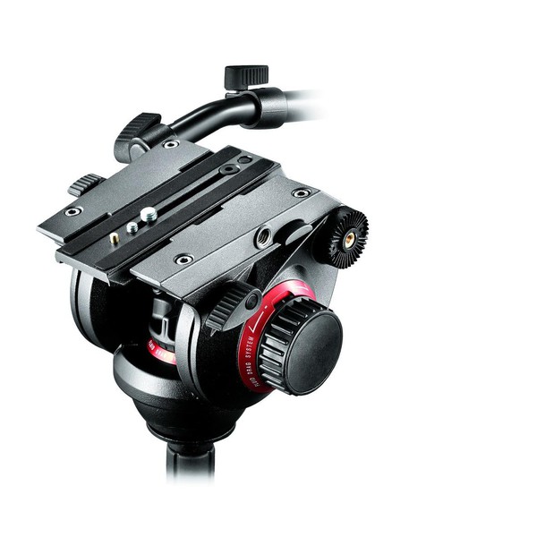 Manfrotto 2-way-panheads 504HD Pro Fluid video tilt head with 501PL quick release plate