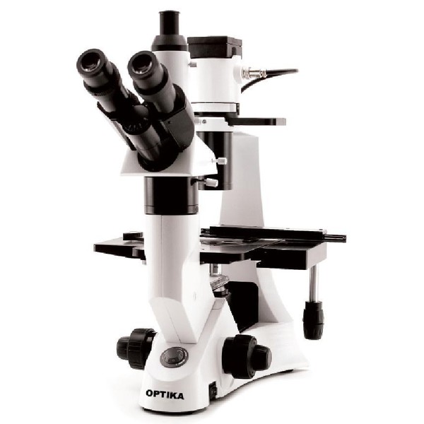 Optika XDS-2 trinocular inverse microscope, IOS, LWD, XLED