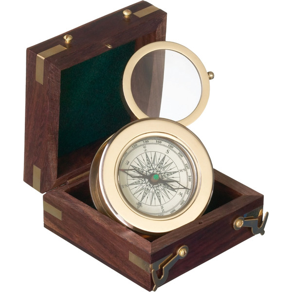 Kasper & Richter San Jose Compass in wooden dipslay case 