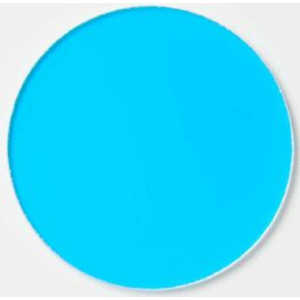 SCHOTT Filtro di eccitazione per fluorescenza a inserto, Ø = 28, blu (485 nm)