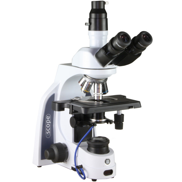 Euromex Microscopio iScope IS.1153-PLi/DFI, DF, trino, infinity, plan, 4x-100x, 100x iris, IOS super contrast oil, spring, LED, 3W