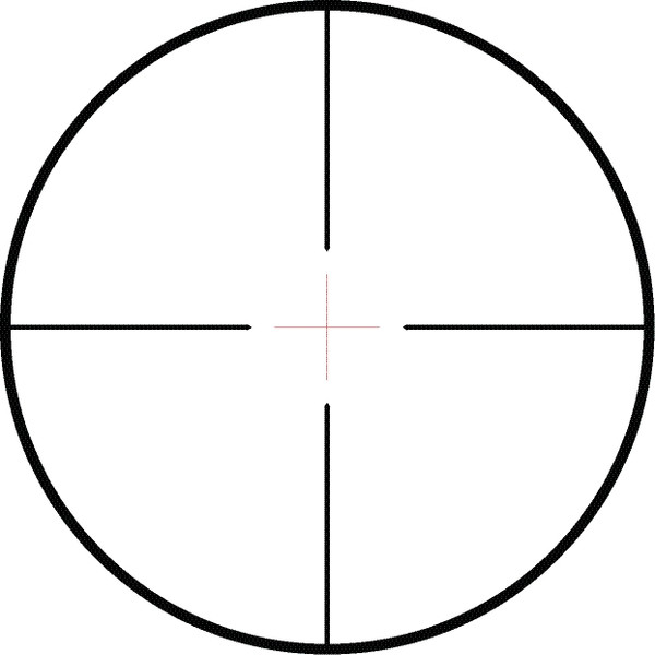 HA16120 30/30 Centre Cross Zielfernrohr Endurance LER 4-12x42 