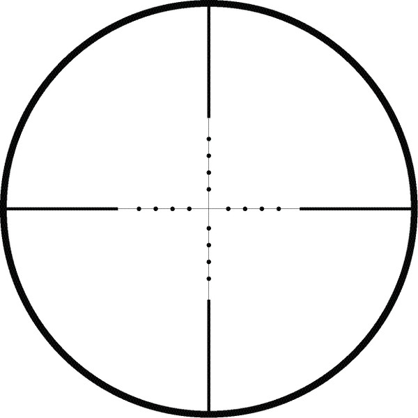 HAWKE Riflescope VANTAGE 3-9x40 AO; Mil Dot
