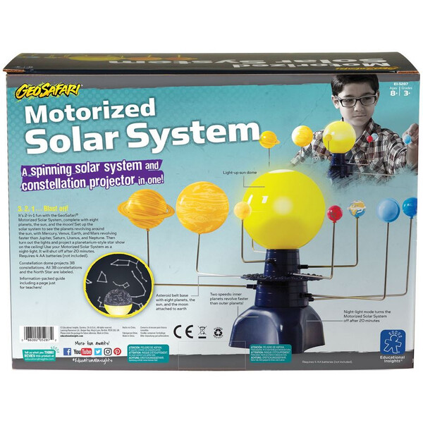 Learning Resources Sistema Solar motorizado GeoSafari®
