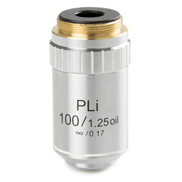 Euromex Obiettivo BS.8400, Plan PLi S100x/1.25 oil immersion IOS (infinity corrected), w.d. 0.36 mm (bScope)