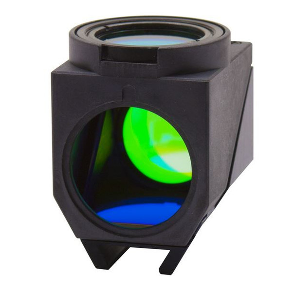 Optika LED Fluorescence Cube (LED + Filterset) for IM-3LD4, M-1238, Amber LED Emission 590nm, Ex filter 582-603, Dich 610, Em 615-645