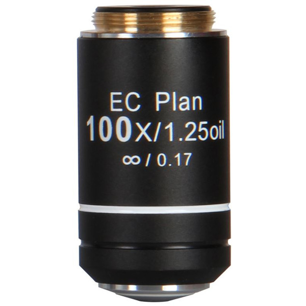 Motic Obiettivo EC PL, CCIS, plan, achro, 100x/1.2, S, Oil w.d. 0.15mm
