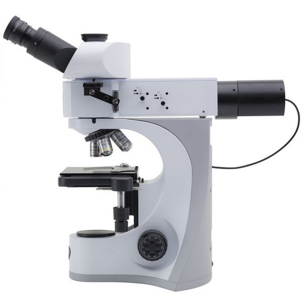 Microscope Optika B-510MET, metallurgic, incident, trino, IOS W-PLAN MET, 50x-500x, EU