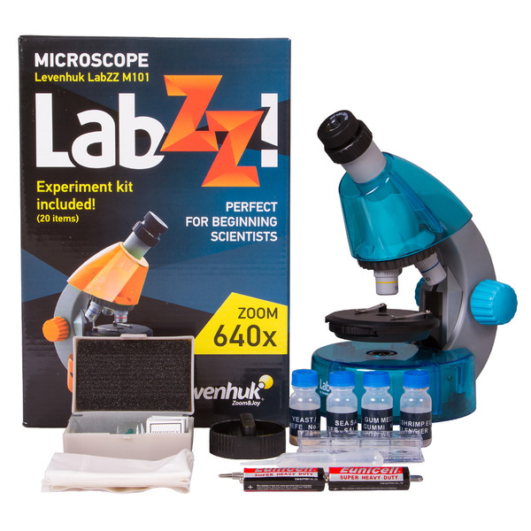 Levenhuk Microscopio LabZZ M101 Azure