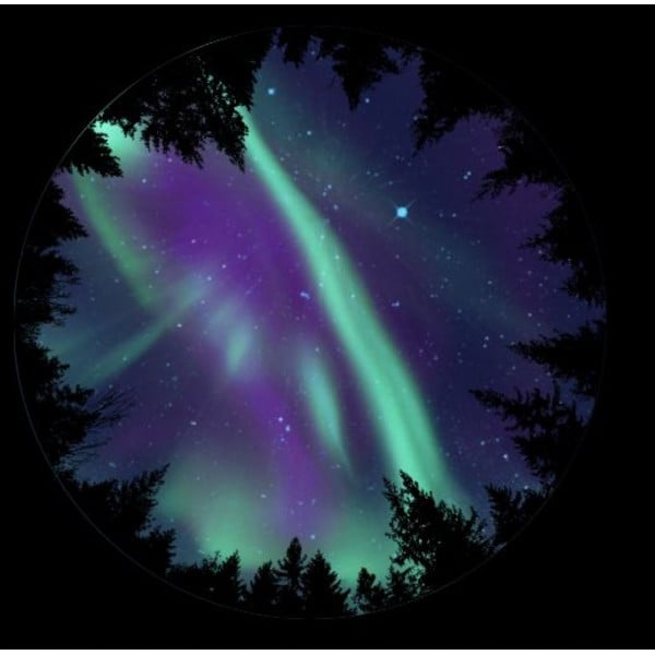 Astrial Dia pour le Sega homestar Planétarium Aurora Borealis SCENIC 