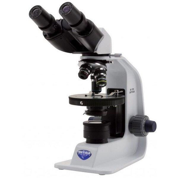 Optika Microscopio B-150P-BRPL, bino, pol, plan, akku, 400x