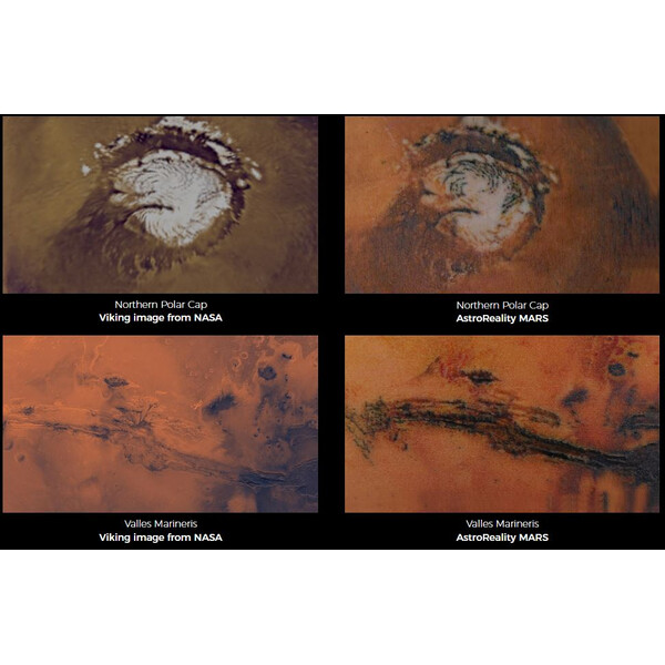 AstroReality Reliefglobus MARS Classic 