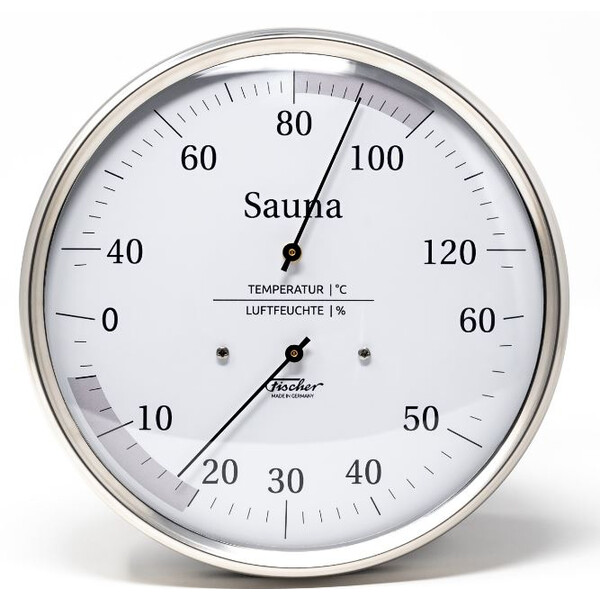Fischer Stazione meteo Sauna-Thermohygrometer 130 mm