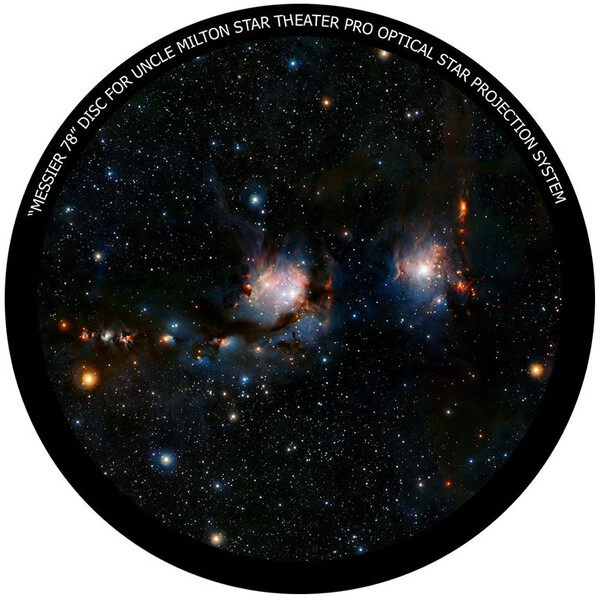 Omegon Wkładka do planetarium domowego Star Theater Pro z mgławicą M78