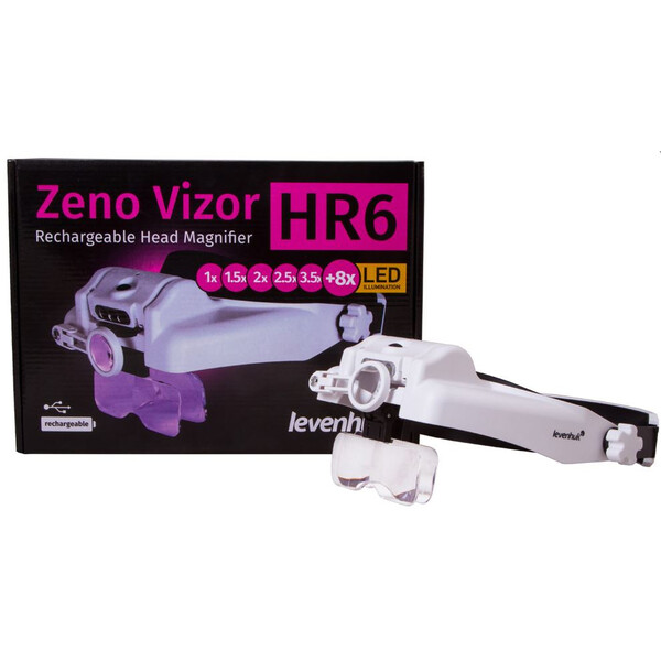 Loupe Levenhuk Zeno Vizor HR6 rechargeable