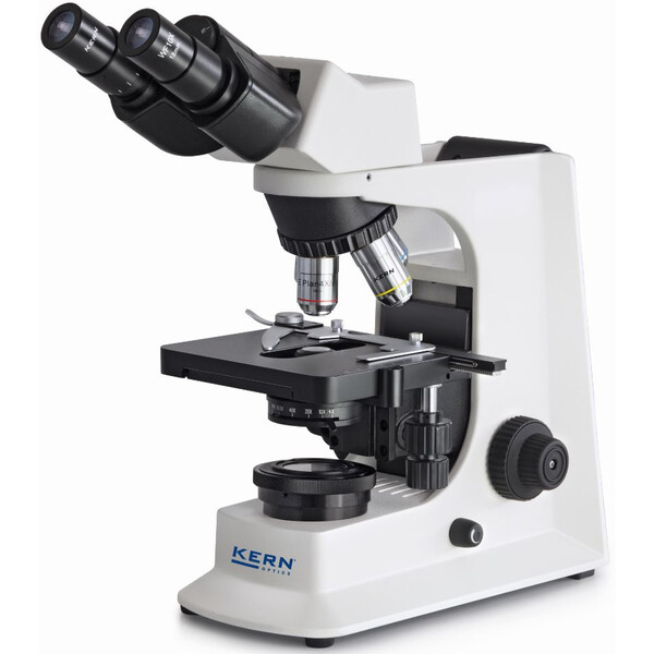Kern Mikroskop Bino Achromat 4/10/40/100, WF10x18, 20W Hal, OBF 121