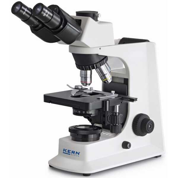 Kern Microscopio Trino Achromat 4/10/40/100, WF10x18, 20W Hal, OBF 131