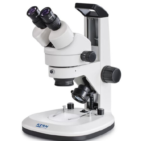 bedreiging ontvangen Eerder Kern Stereo zoom microscope OZL 467, bino, Greenough, 0,7-4,5x, HWF10x20,  3W LED
