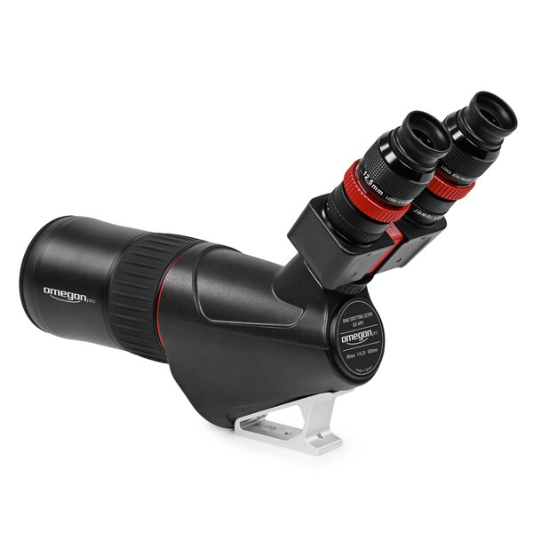 Omegon Spotting scope 40x80 mm met binoculair