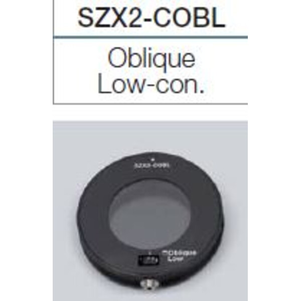 Evident Olympus SZX2-COBL Oblique Low Einsatz