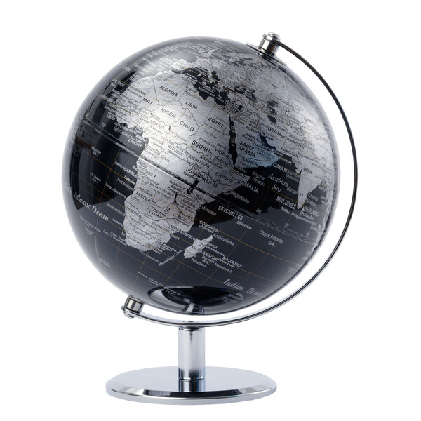 emform Globe Lunar Black 20cm