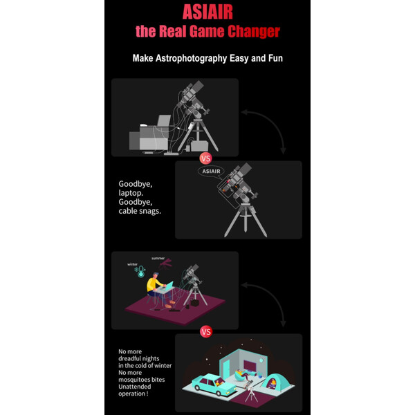 ZWO ASIAIR PLUS - komputer do astrofotografii