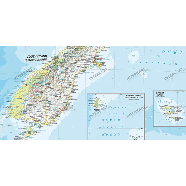 National Geographic Mapa New Zealand (60 x 77 cm)