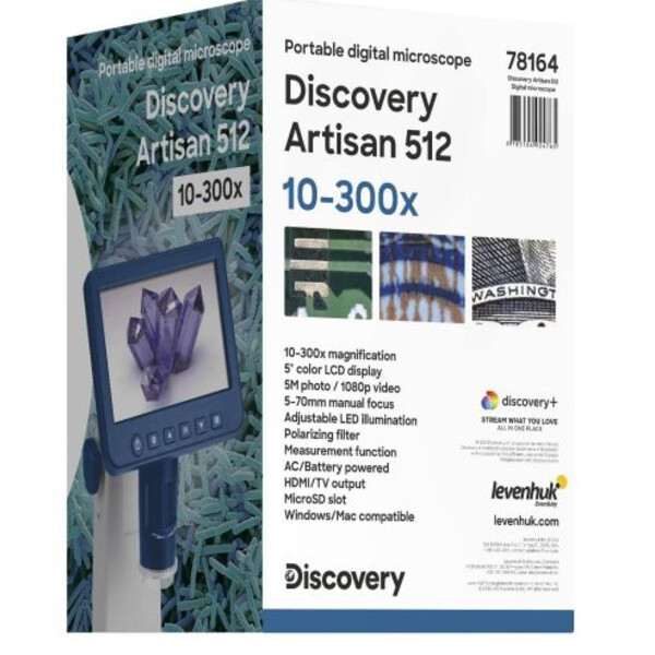 Discovery Microscopio Artisan 512 Digital