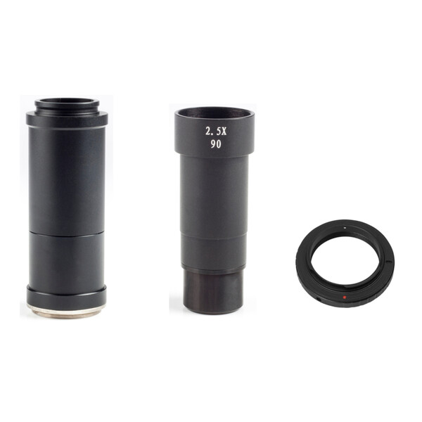 Motic Adattore Fotocamera Set f. SLR, APS-C Sensor, mit T2 Ring für Nikon