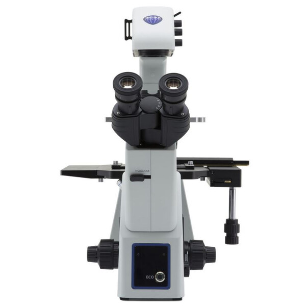 Optika Microscopio invertito IM-5, trino, invers, 10x24mm, LED 8W w.o. objectives