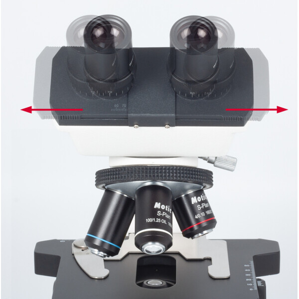 Motic Microscopio Mikroskop B1-220E-SP, Bino, 40x - 1000x