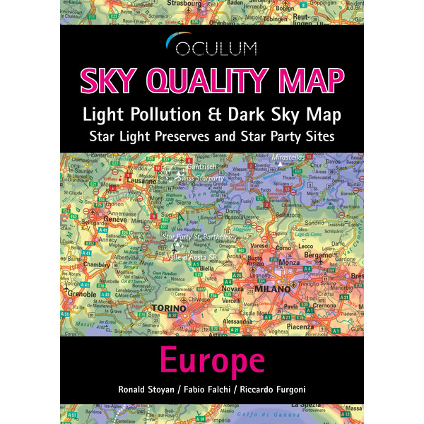 Oculum Verlag Sky Quality Map Europe