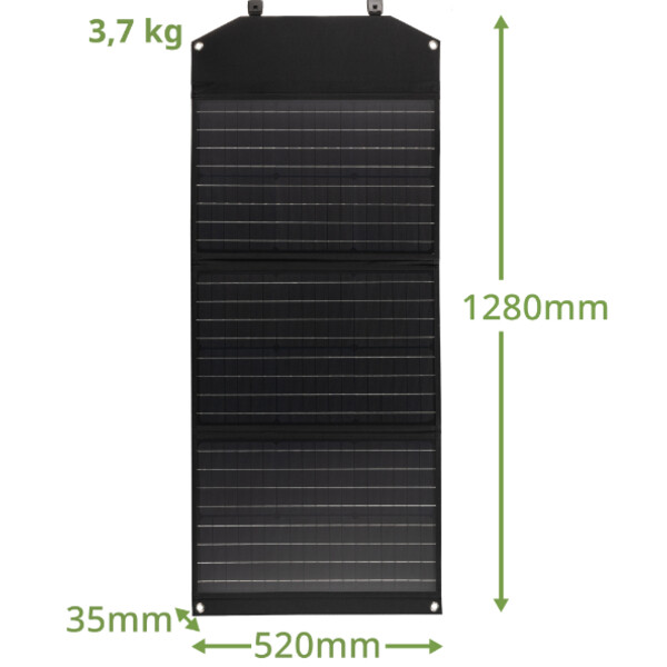 Bresser Mobiles Solar-Ladegerät 90 Watt
