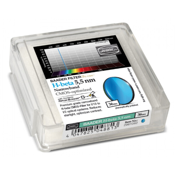 Baader Filtro H-Beta CMOS Narrowband 36mm