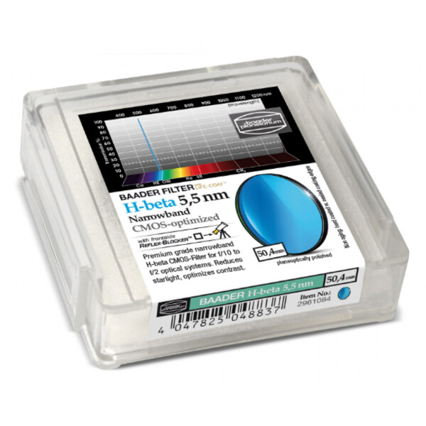 Baader Filtro H-Beta CMOS Narrowband 50,4mm